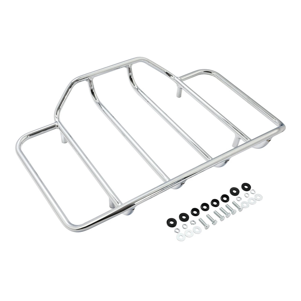 Chrome Trunk Luggage Rack for Harley Electra Street Road King Glide Touring