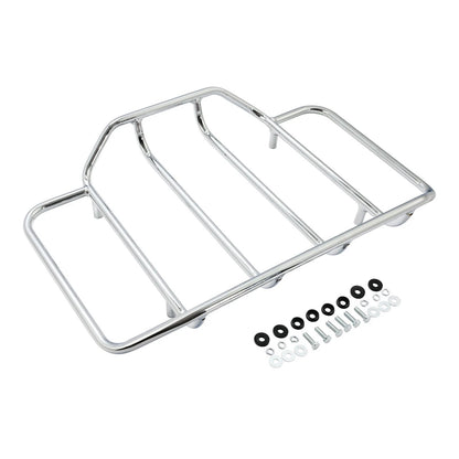 Chrome Trunk Luggage Rack for Harley Electra Street Road King Glide Touring