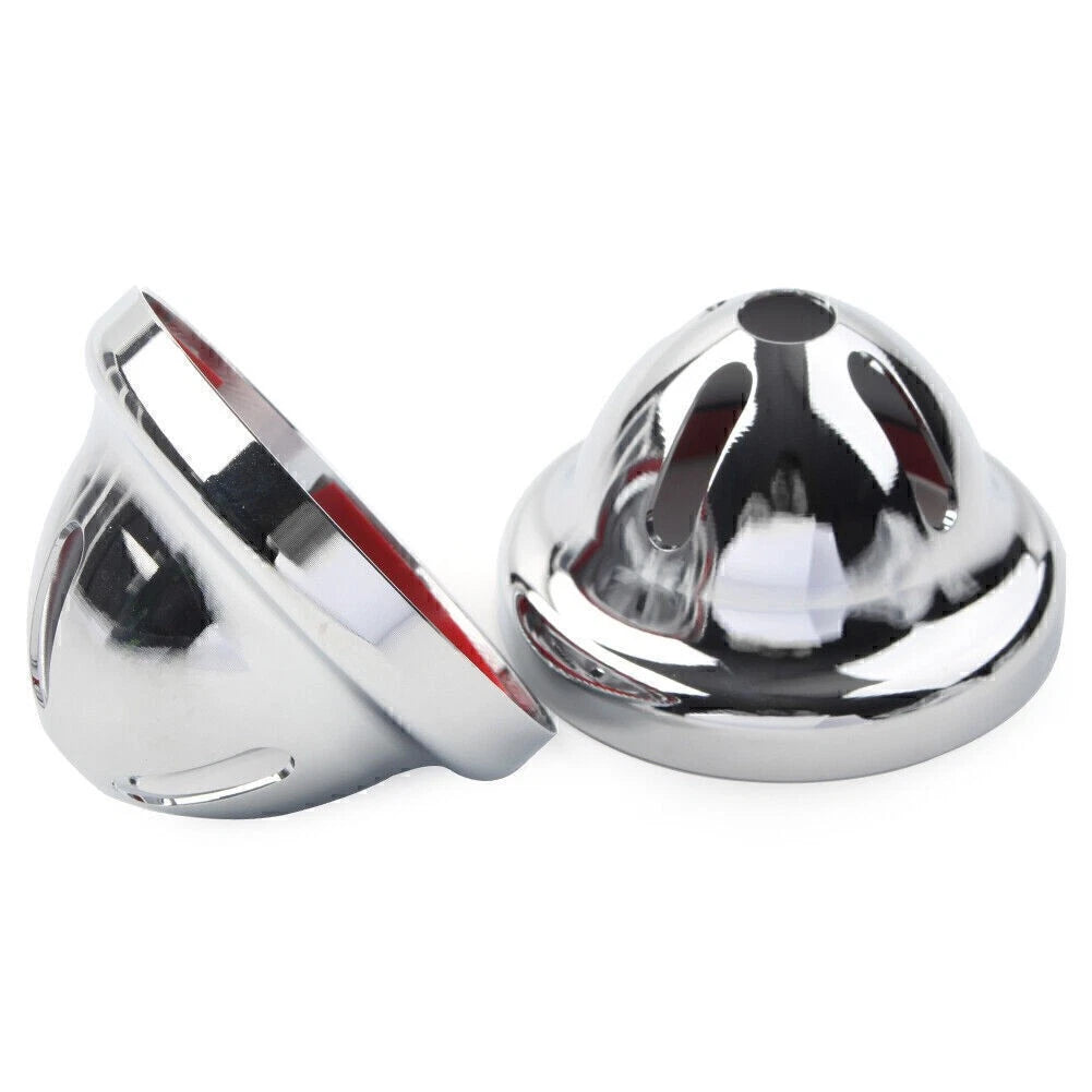 Silver Turn Signal Light Covers for T100, Scrambler 900 (2002-2014)