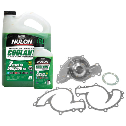 Water Pump 6L Coolant for Holden Commodore V6 VN-VP-VR-VS-VT-VU-VX-VY (1988–2004)