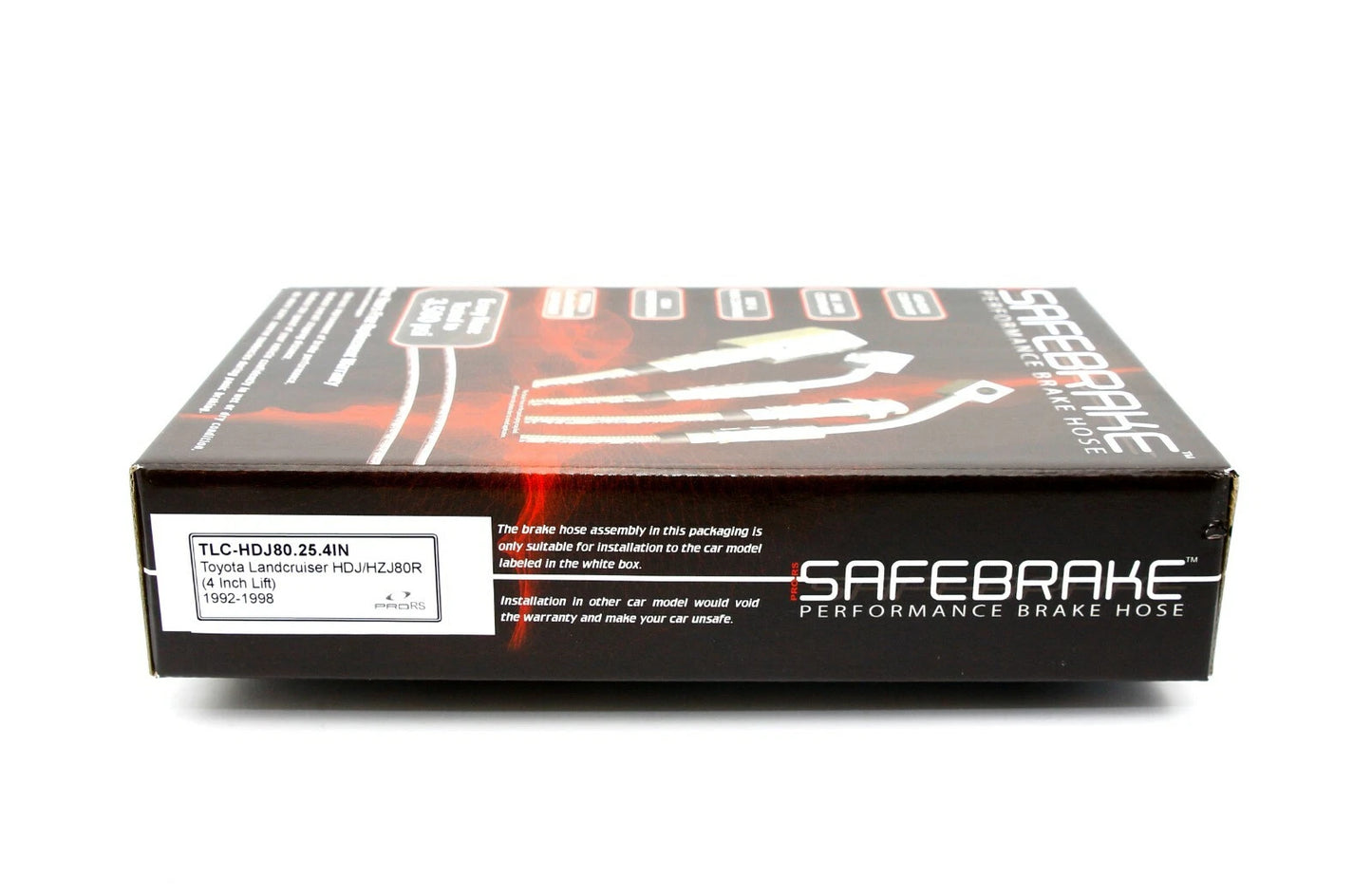 Brake Line Kit for Landcruiser HDJ80R HZJ80R (No ABS, 4" Lift) (1992-1998)