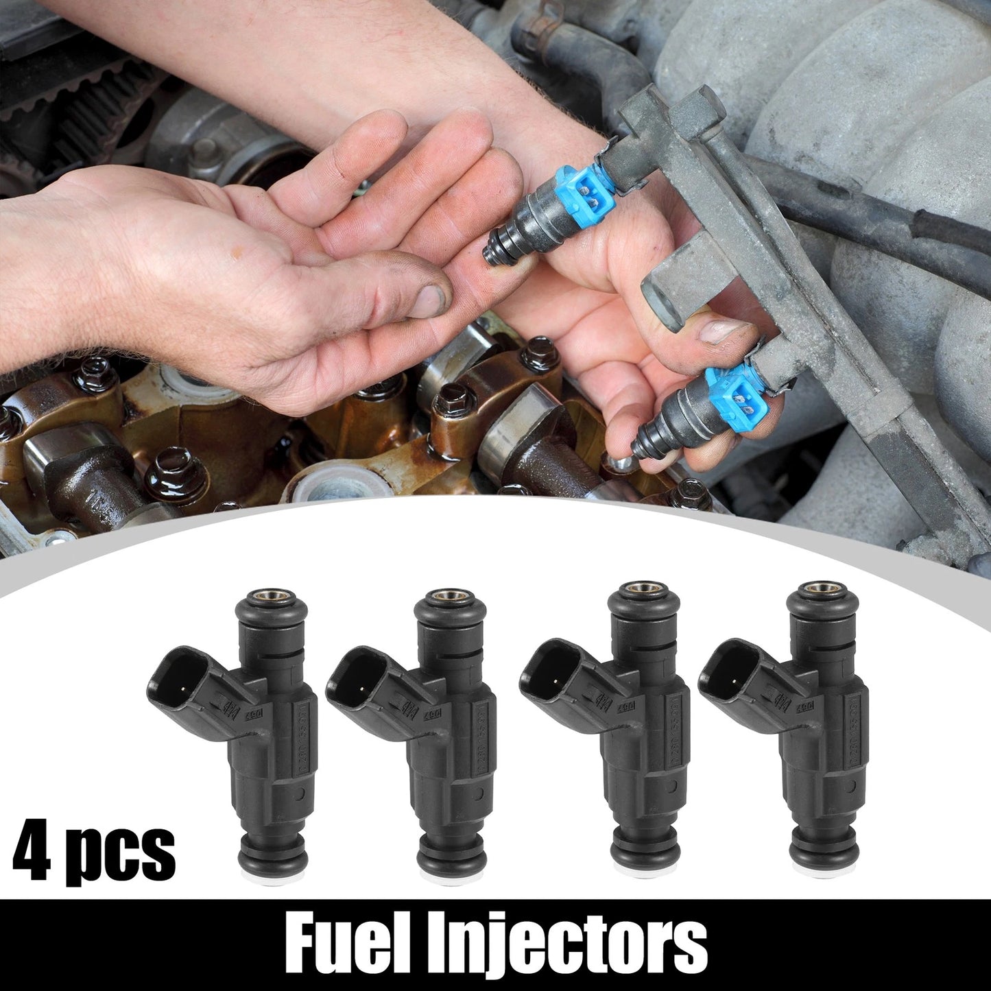 4 x Fuel Injectors for Mini One Cooper (2000-2008)