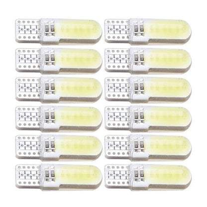 12 x T10 194 W5W COB 2835 SMD LED Car License Light Bulbs for Various Models