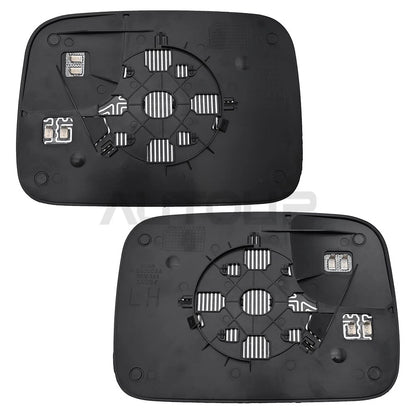 2 x Side Mirror and Backing Plate for Dodge Ram 1500 2500 3500
