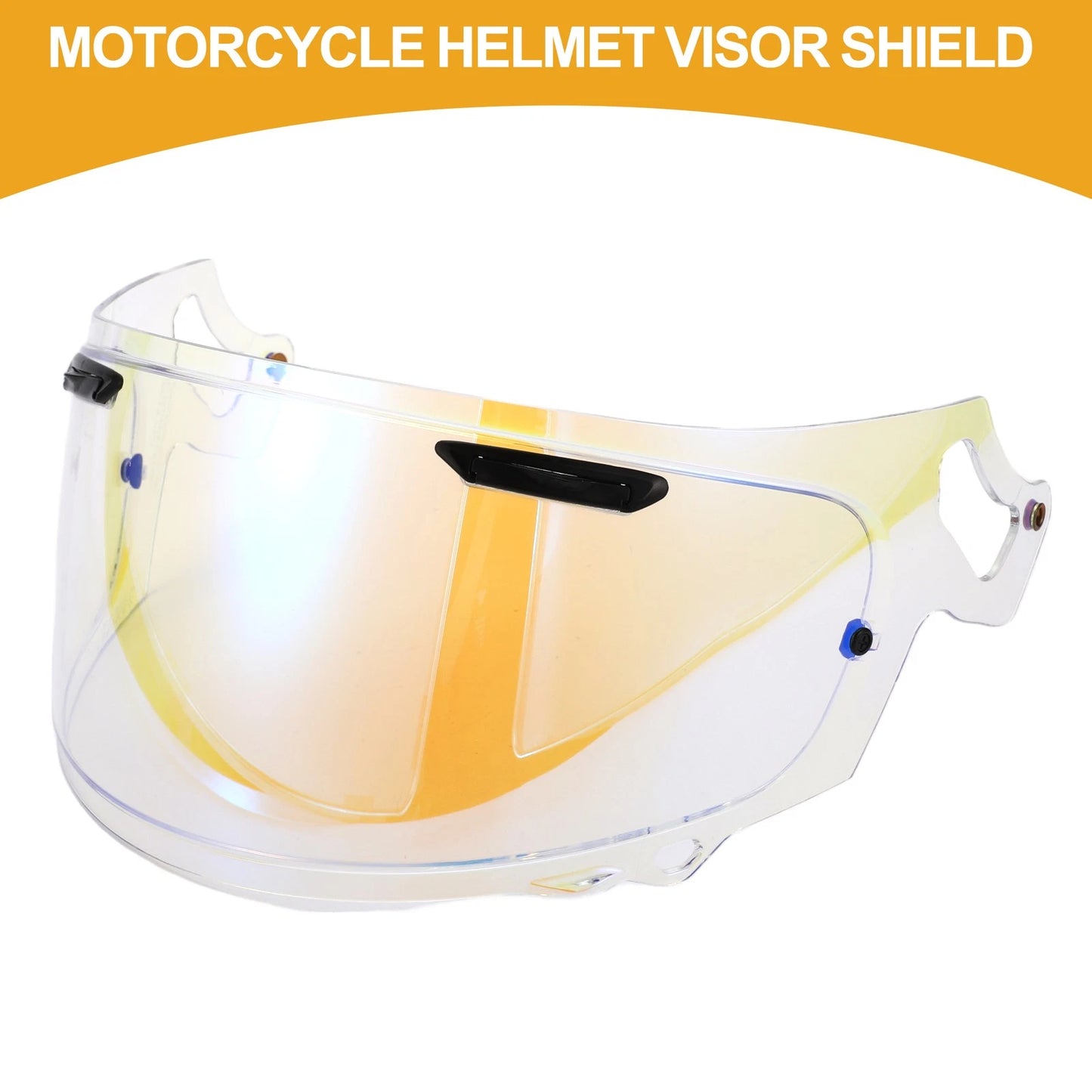 3Snap Helmet Visor Shield for RX-7X Resin Clear Blue