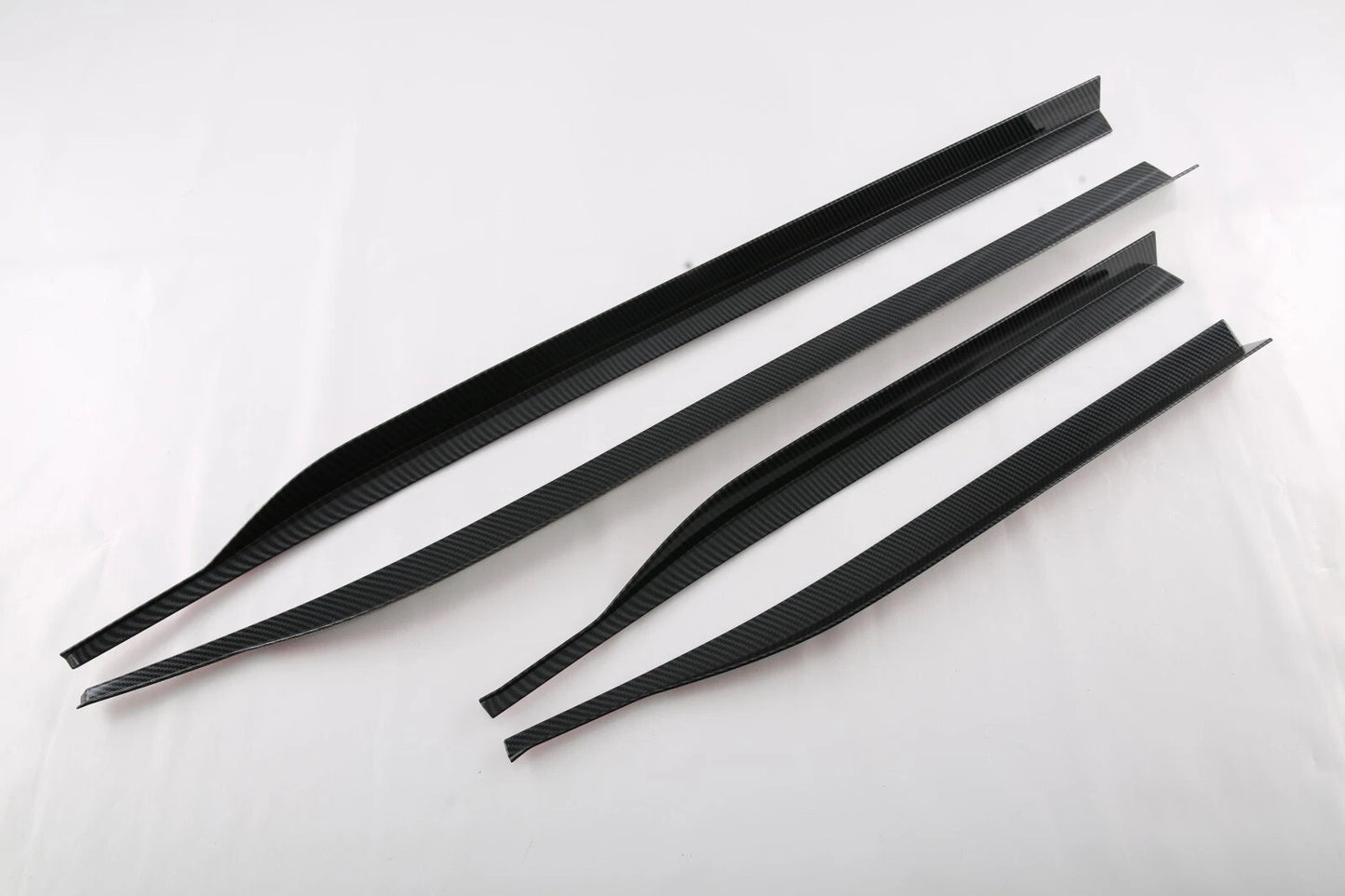 Carbon Fiber Door Side Body Molding Cover Trim for 2023-2024 Mazda CX-50 4P
