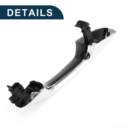 Exterior Door Handle for Mercedes-Benz W205 (2015-2023) Black Silver Tone