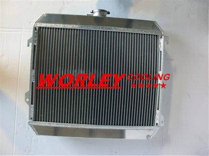 3 Row Aluminum Radiator for Datsun 510 610 620 710 720 (1970-1986)