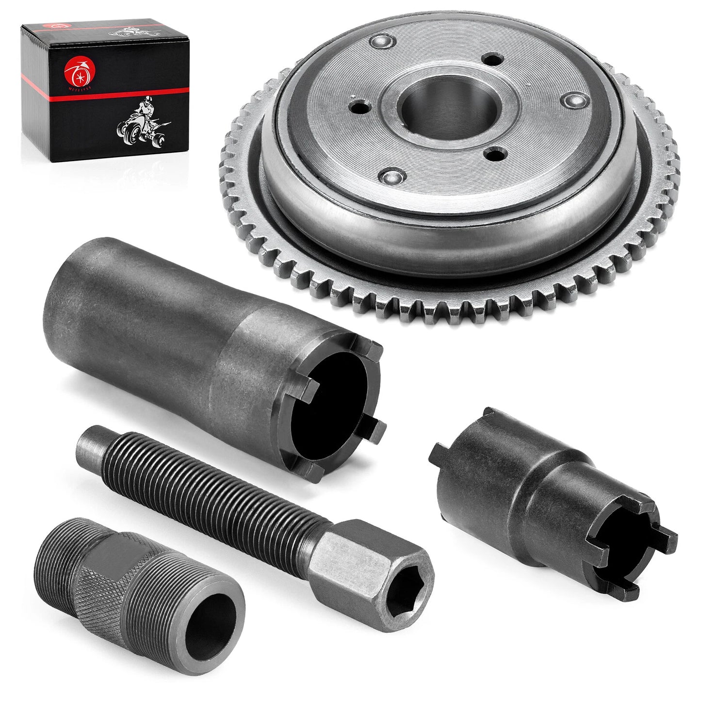 Starter Clutch Flywheel Puller Tool for GY6 Scooter 125cc 150cc 152QMI 157QMJ