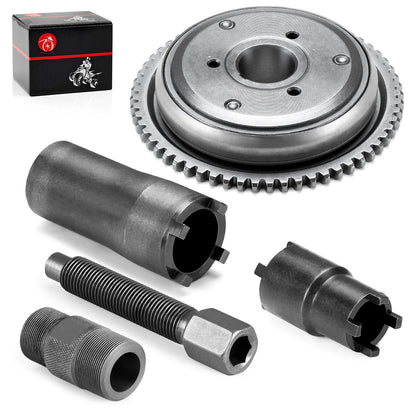 Starter Clutch Flywheel Puller Tool for GY6 Scooter 125cc 150cc 152QMI 157QMJ