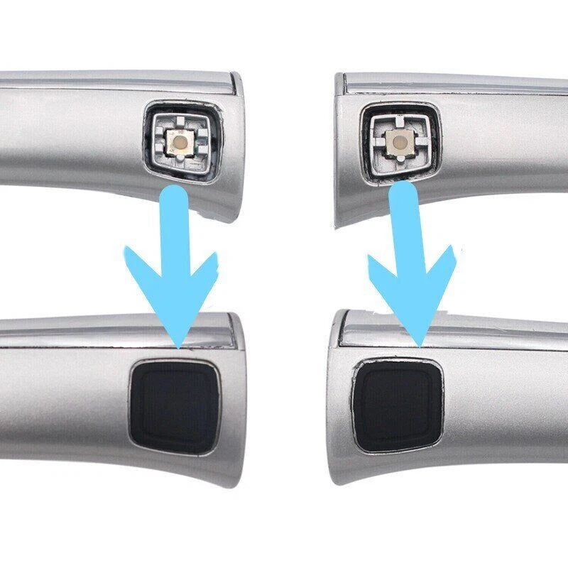 Door Handle Keyless Entry Button Cover Cap for Mercedes W220 C215 SL55 R230