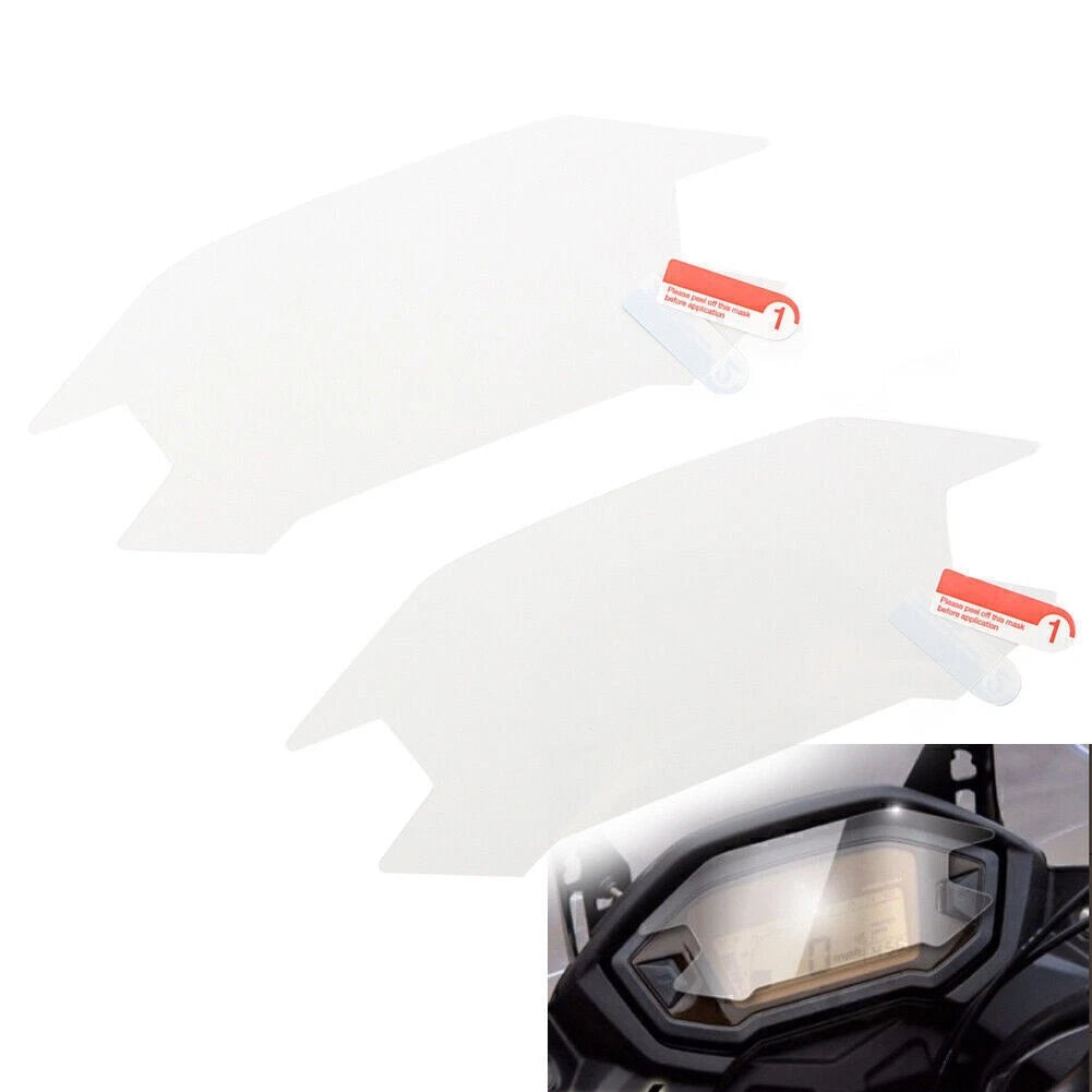 2 x Speedometer Dashboard Screen Film Protectors for Honda CB400F CBR500R CBR500X