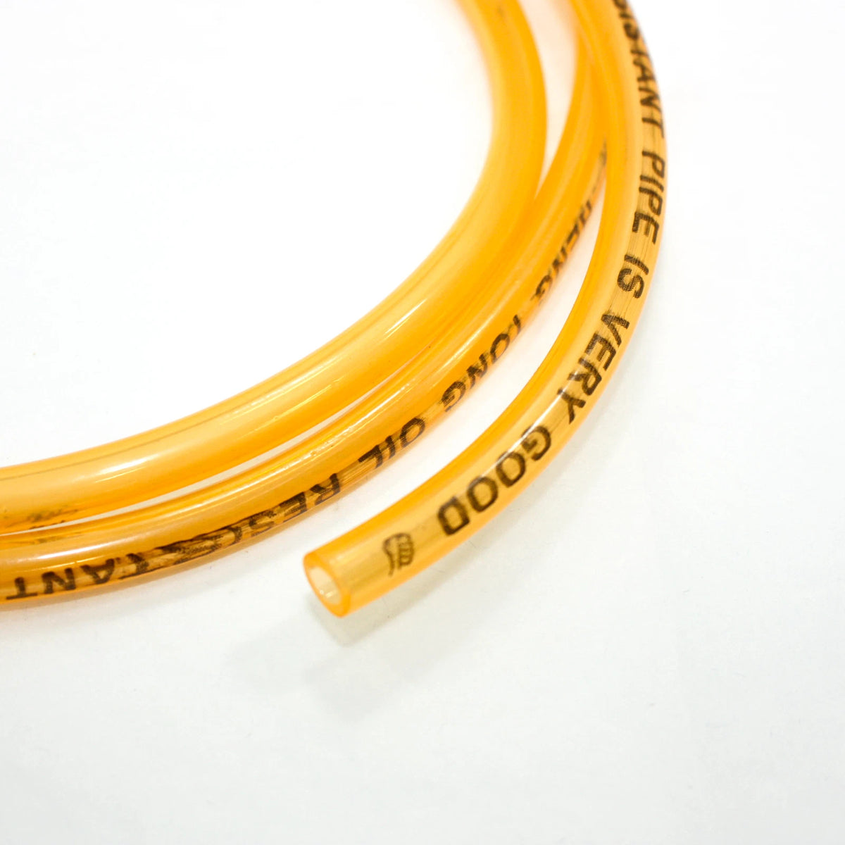 3m 5mm ID Clear Orange Fuel Line Hose for ATV Dirt Bike Buggy