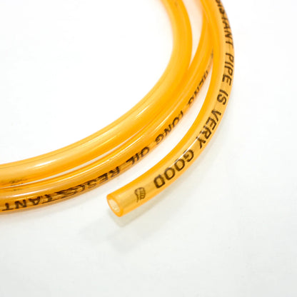 3m 5mm ID Clear Orange Fuel Line Hose for ATV Dirt Bike Buggy
