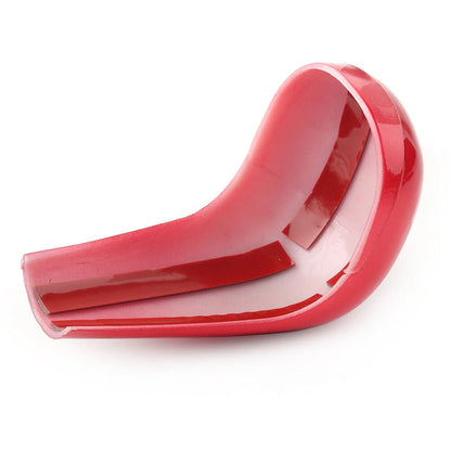 ABS Red Console Gear Shift Knob Cover for Mazda 3 Axela (2020-2021)
