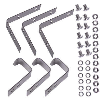 Universal Stainless Heat Shield for 2.5-3.5" Inlet Filter System