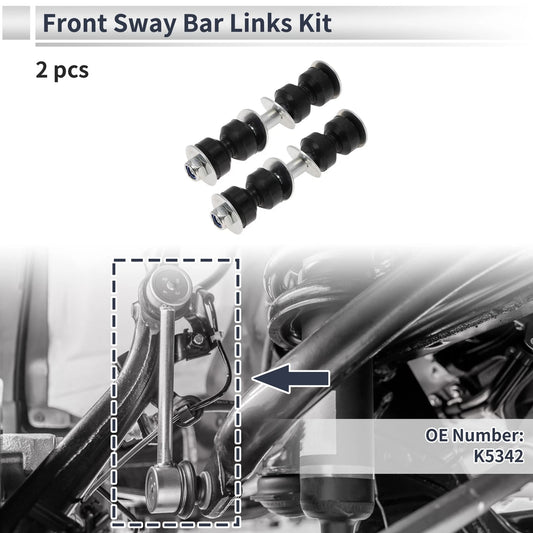 2 x Front Stabilizer Bar Links for BUICK ALLURE (2005–2009)