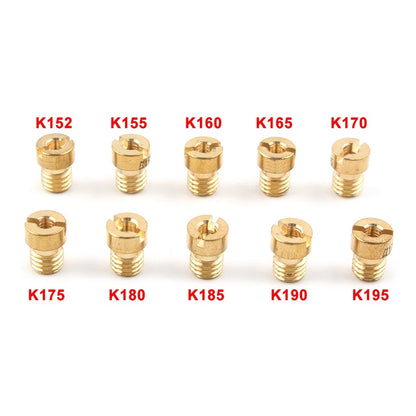 10x Main Jet for Keihin OKO KOSO PWK Carburetor 125cc 150cc (No Year)