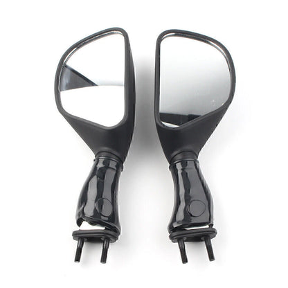 L&R Rear View Mirrors for Kawasaki Ninja 650R ZX6R ZX9R Black (2006-2008)