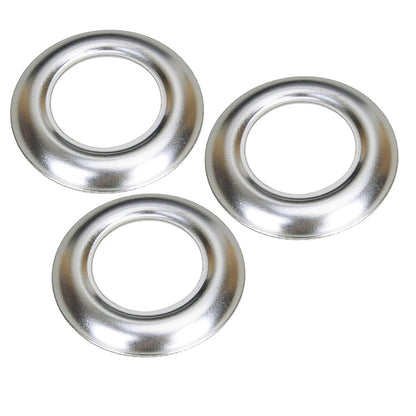 50Pcs 3/4" Chrome Bezels for Truck Trailer LED Marker Light Covers