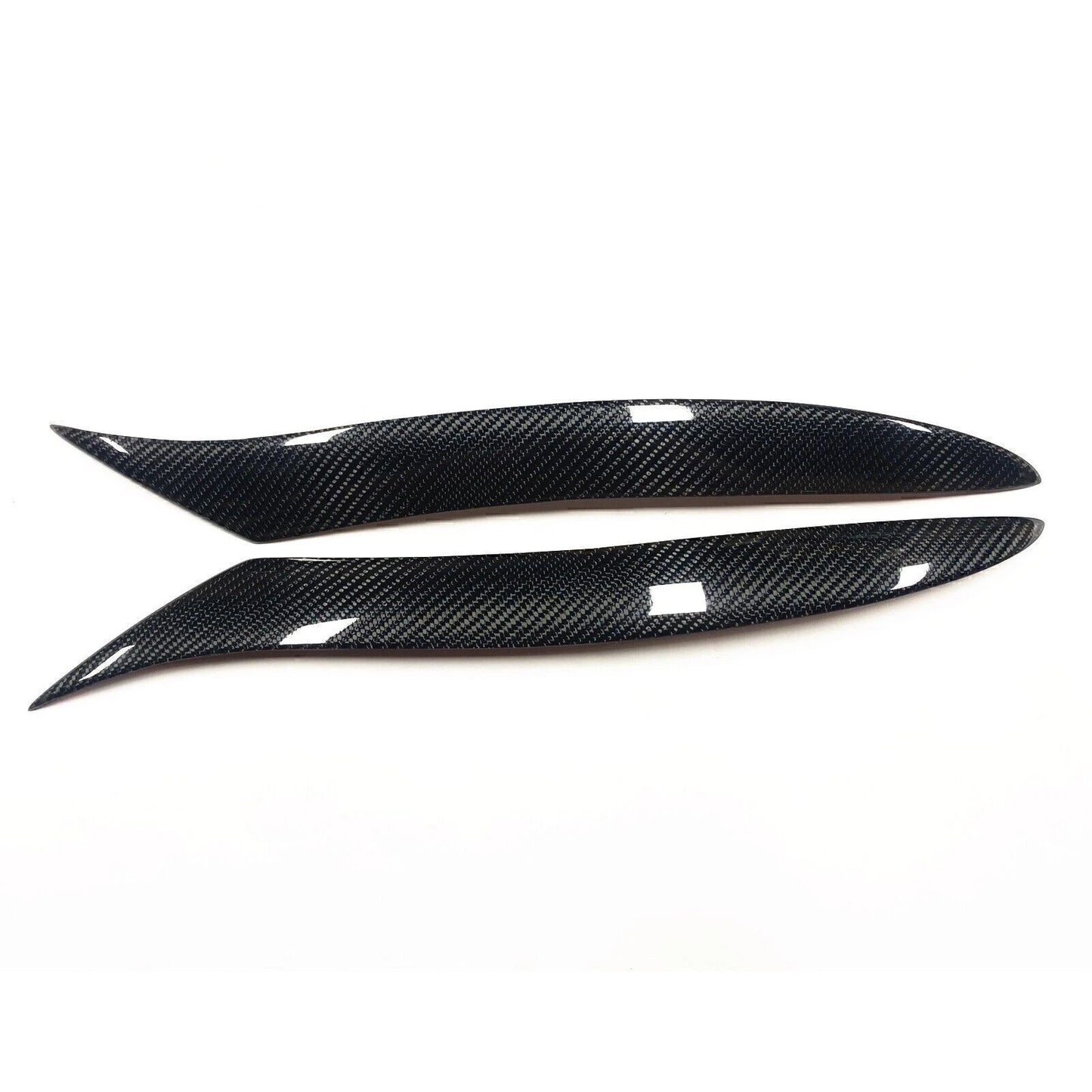 Front Headlight Eyebrow Trim 1 Pair for Mazda RX-8 (2009-2012)