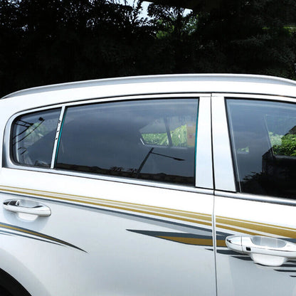 4 x Door Window Pillar Post Cover Trim for Cadillac Escalade (2007-2014)