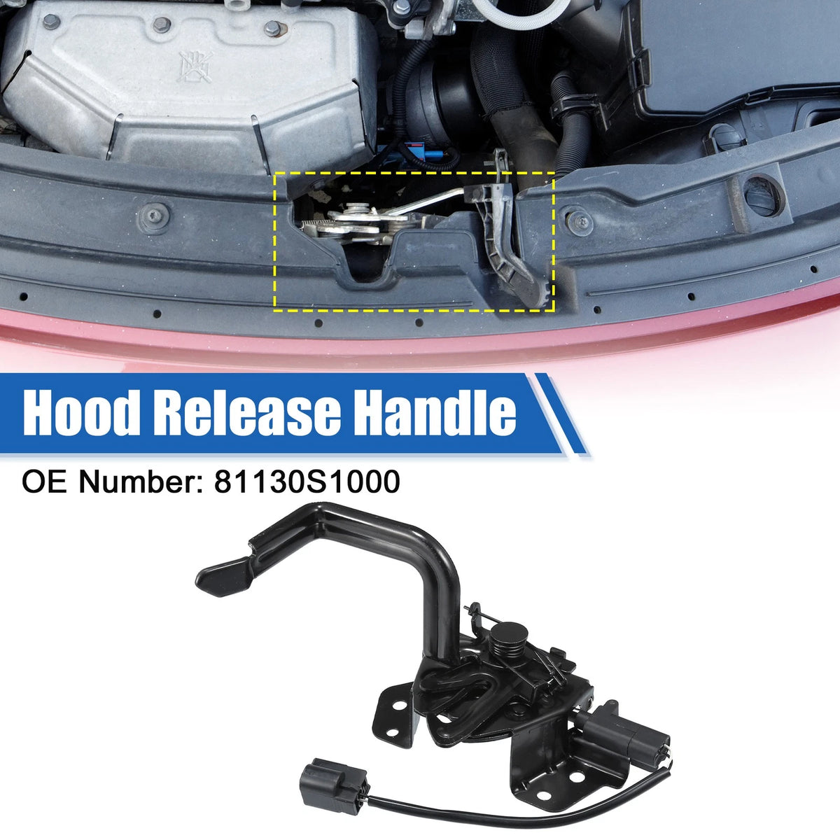 Hood Latch Assembly for Hyundai Santa FE (2019-2023)
