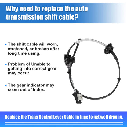 Automatic Transmission Gear Shift Cable for Lincoln Navigator (2000-2002)