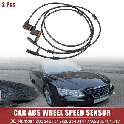 2 x Rear ABS Sensors for MERCEDES-BENZ C230 (2002-2007)