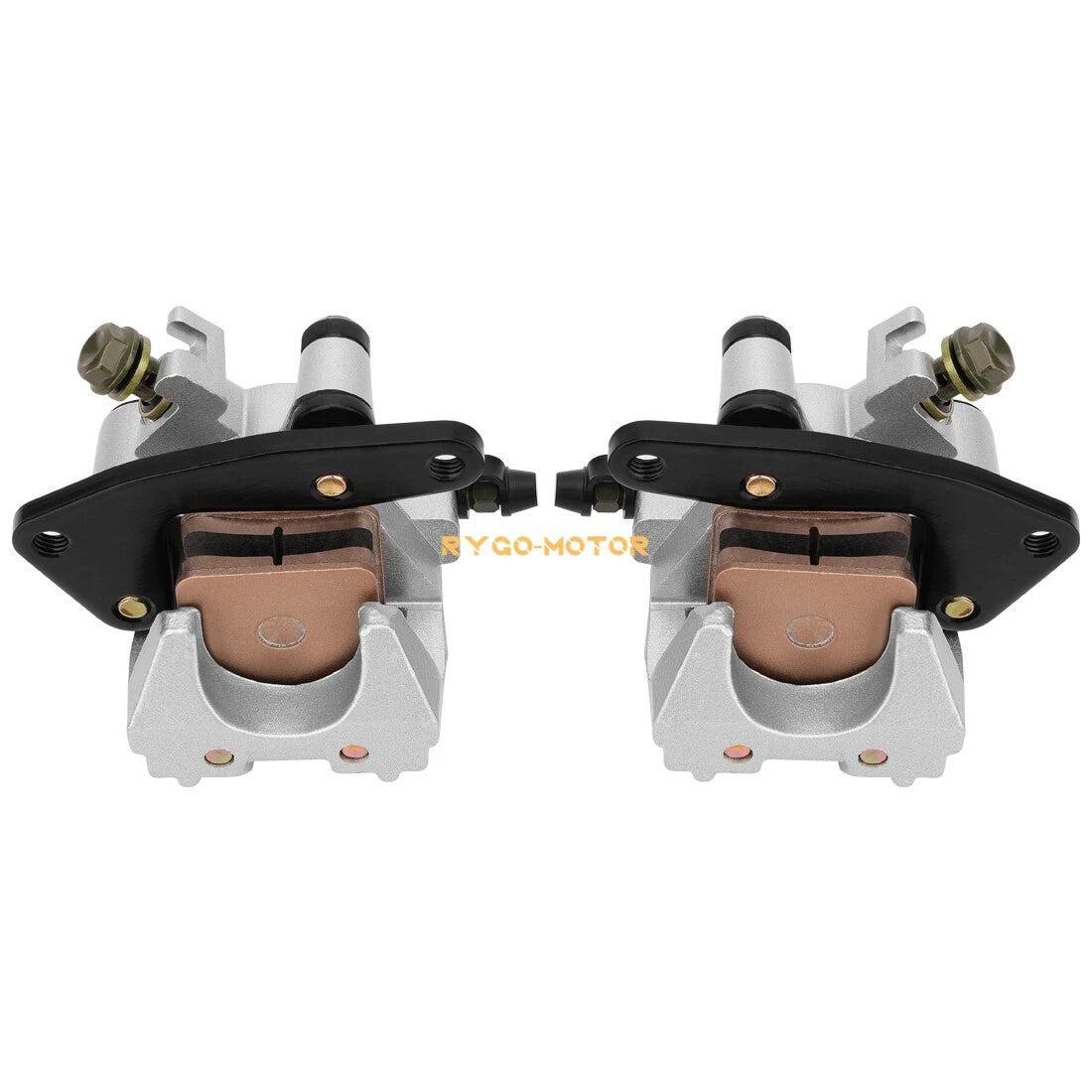 Front Brake Calipers & Disc Rotors for Yamaha Kodiak 400 YFM400 4x4 (1999–2002)