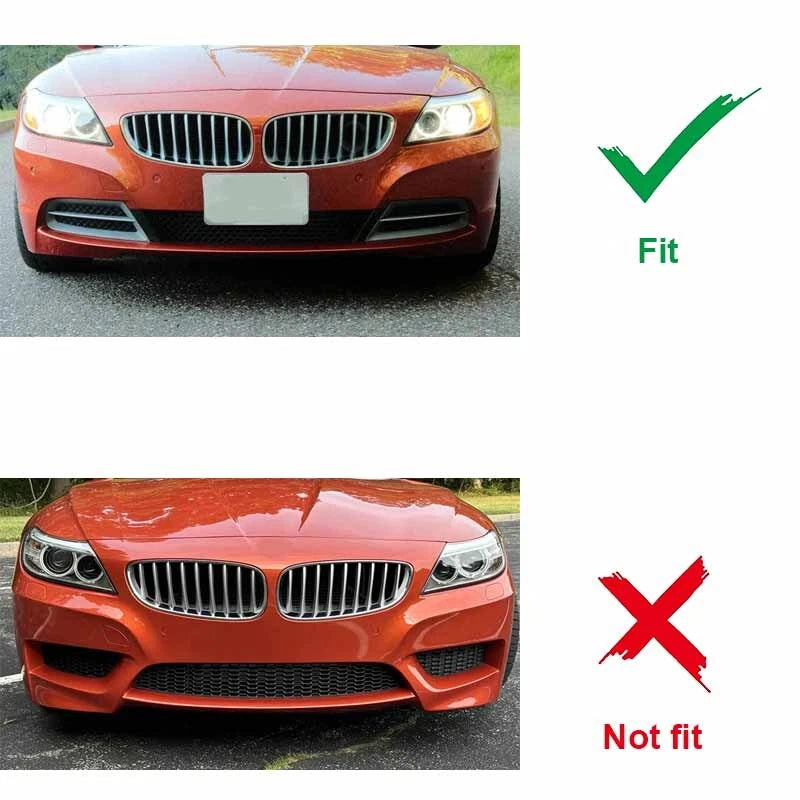 Carbon Fiber Front Bumper Splitter Side Corner Cover for BMW Z4 E89 2009-2016