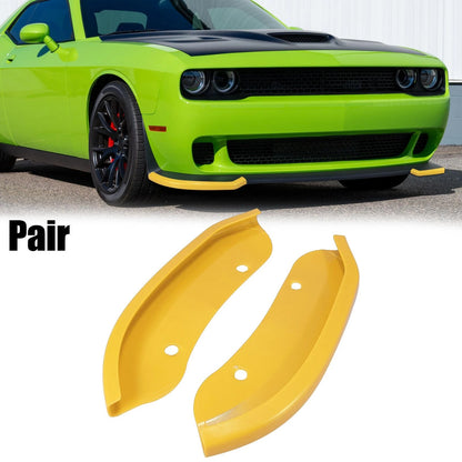 Front Lip Protector Yellow for Dodge Challenger Hellcat (2015 - 2020)