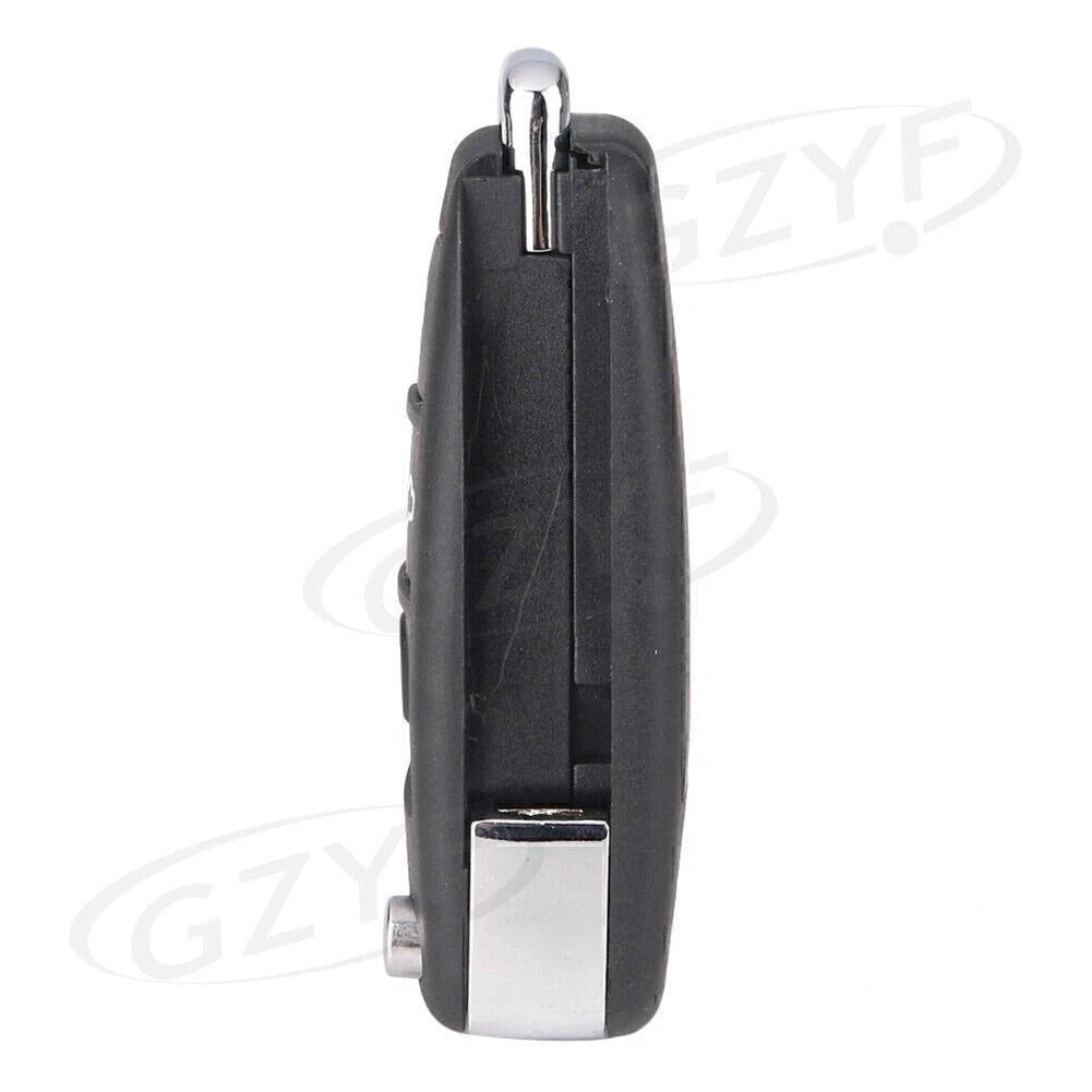 Folding Key Shell Remote Case 3 Buttons for Audi Q7 A8 Quattro (2007-2015)