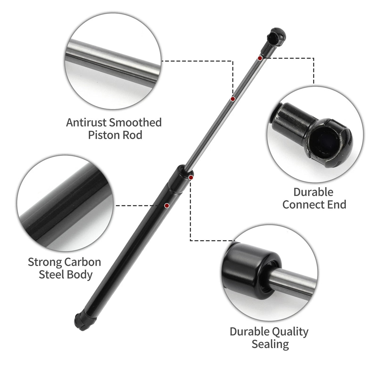 2 x Rear Hatch Lift Supports for Toyota Matrix Wagon (2003-2008)