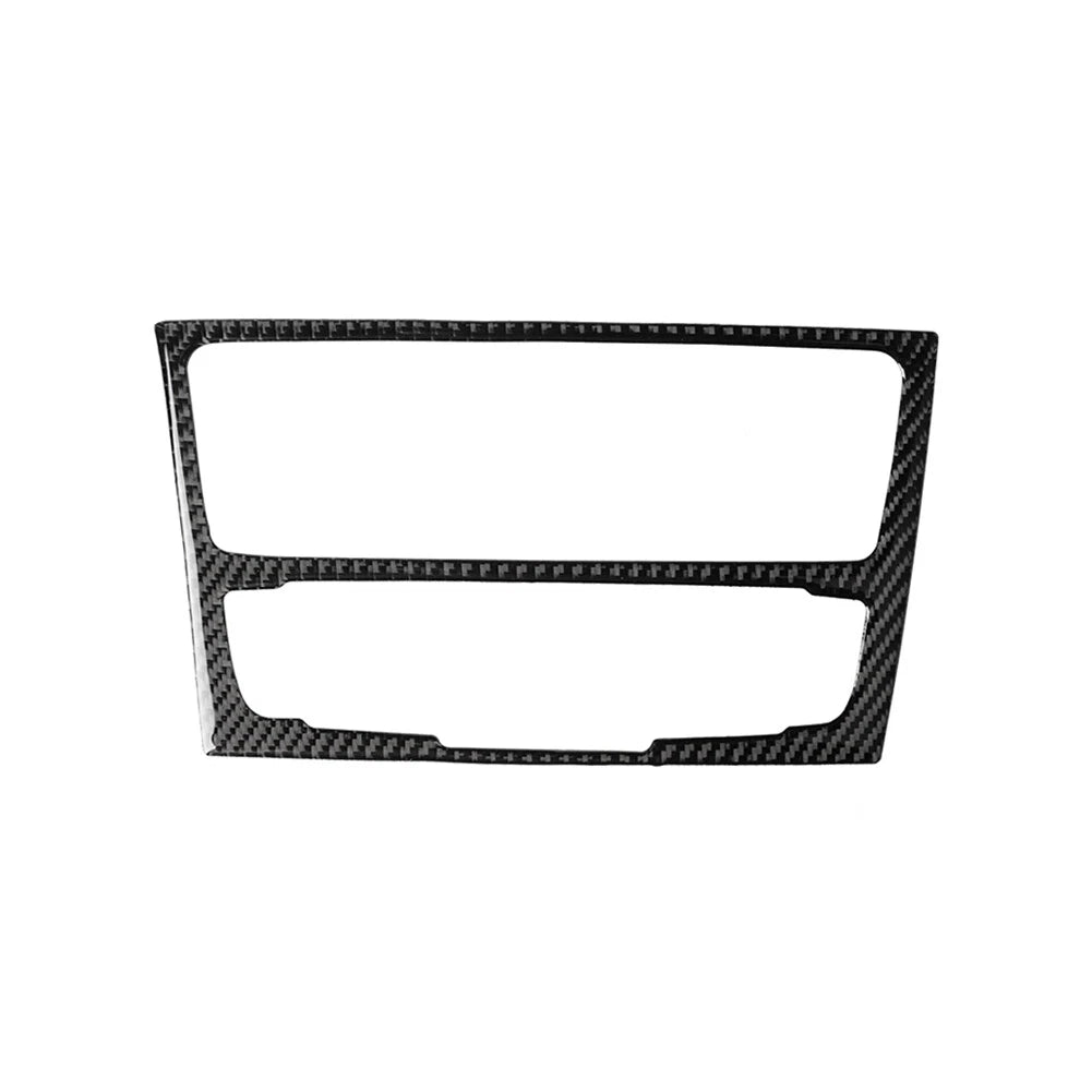 Carbon Fiber CD Panel Cover Trim for Audi A4 A5 Q5 B8 B7 (2009-2016)