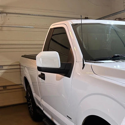 White Front LH & RH Mirror Covers for Ford F-150 F150 (2015-2020)