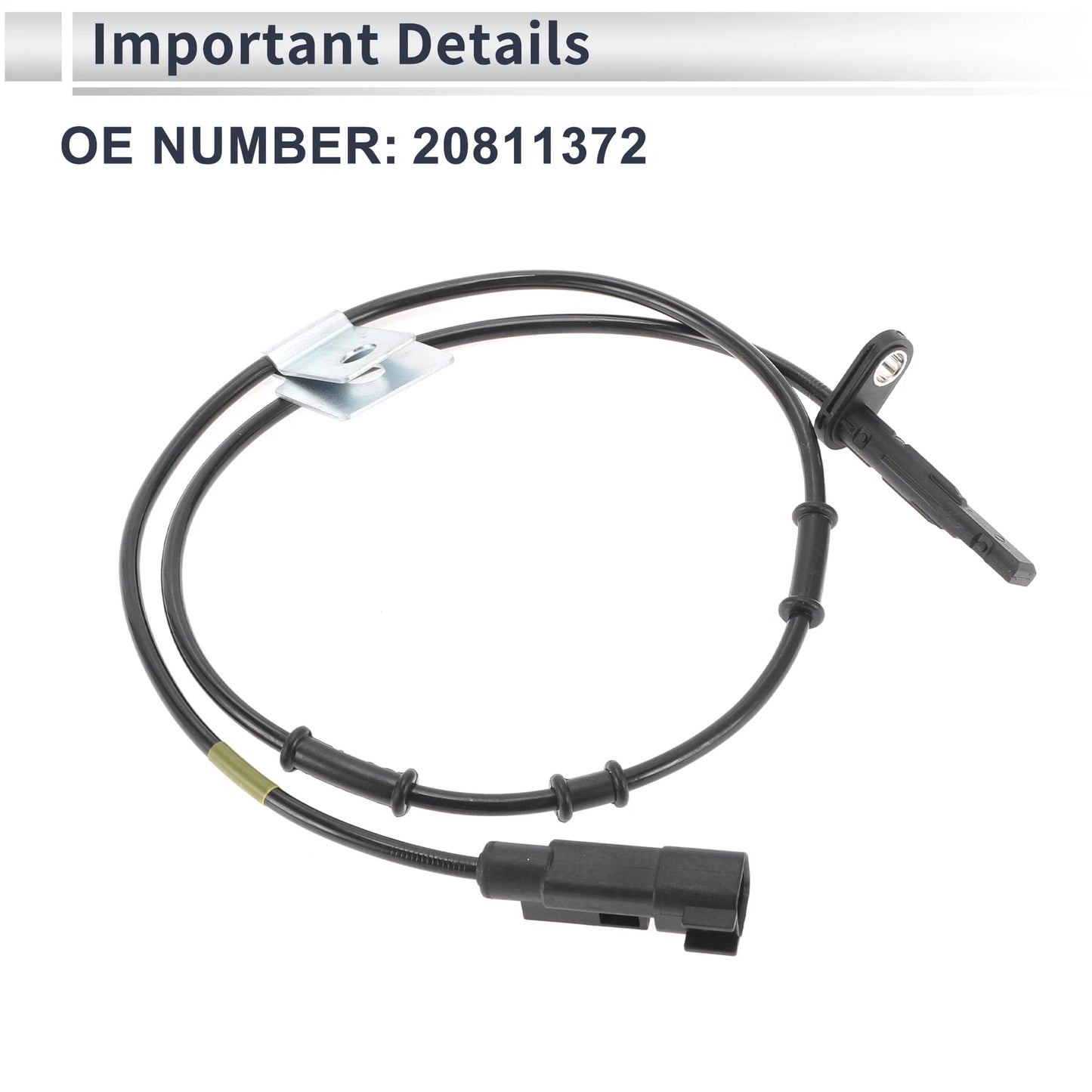 ABS Wheel Speed Sensor 1 x Front Left for Chevrolet Equinox (2010 - 2017)