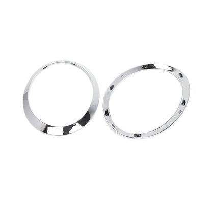 Chrome Headlight Ring Trim Bezel Cover for Mini Cooper (2002-2023)
