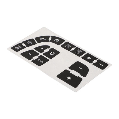 Stickers Set for Citroen C4 Grand Picasso Climate Buttons
