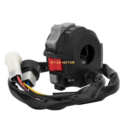 Left Handlebar Start Switch Headlight for Yamaha YFM350FW Big Bear (1993–1994)