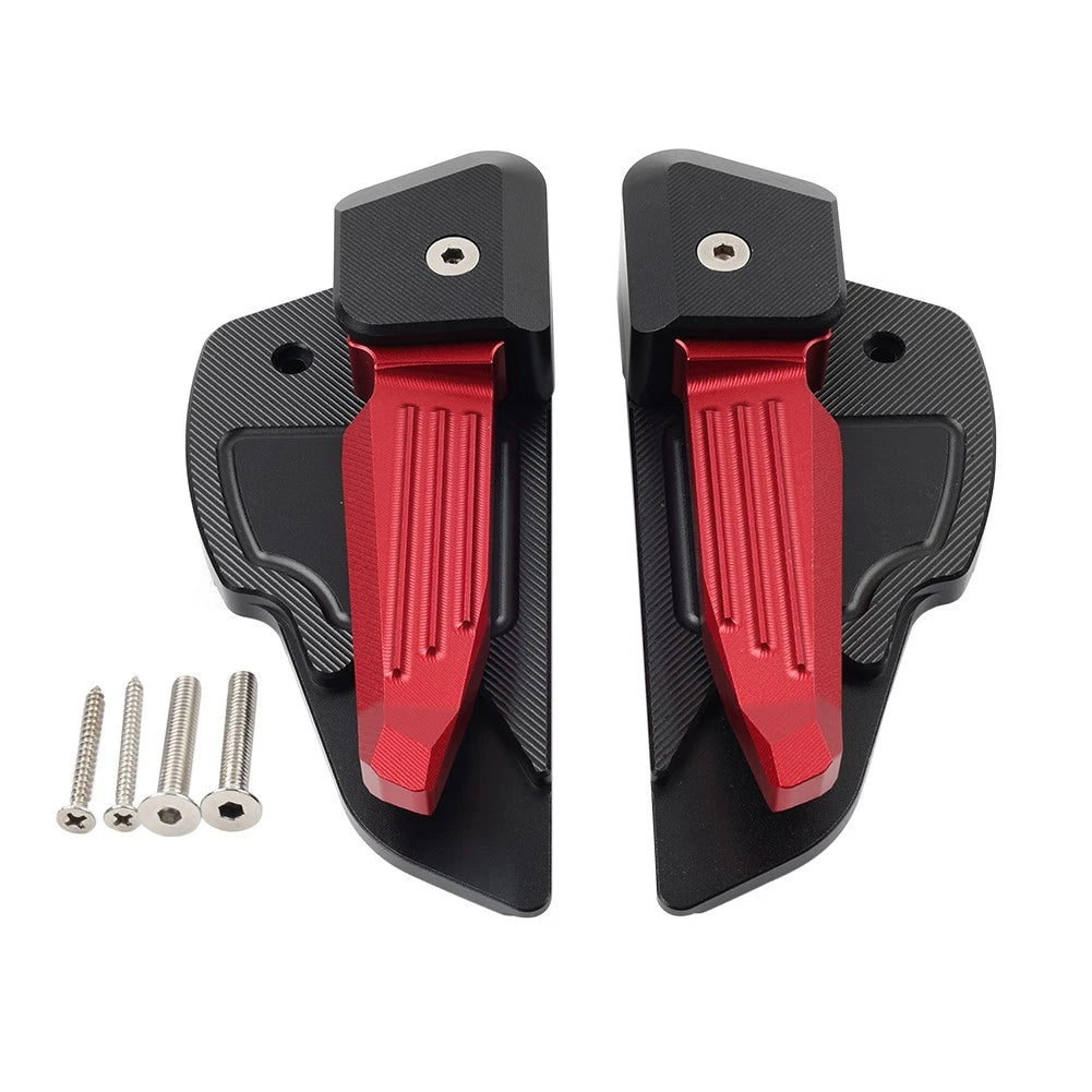 Red Rear Passenger Foot Pegs for Vespa Sprint Primavera 50 125 150 (2013-2023)