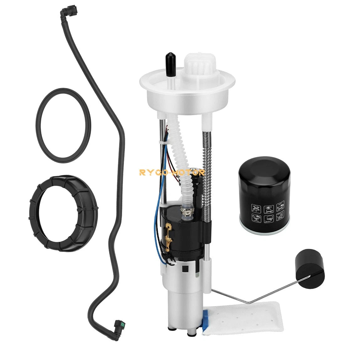Fuel Pump & Line Assembly w/Oil Filter for Polaris Ranger XP 900 1000