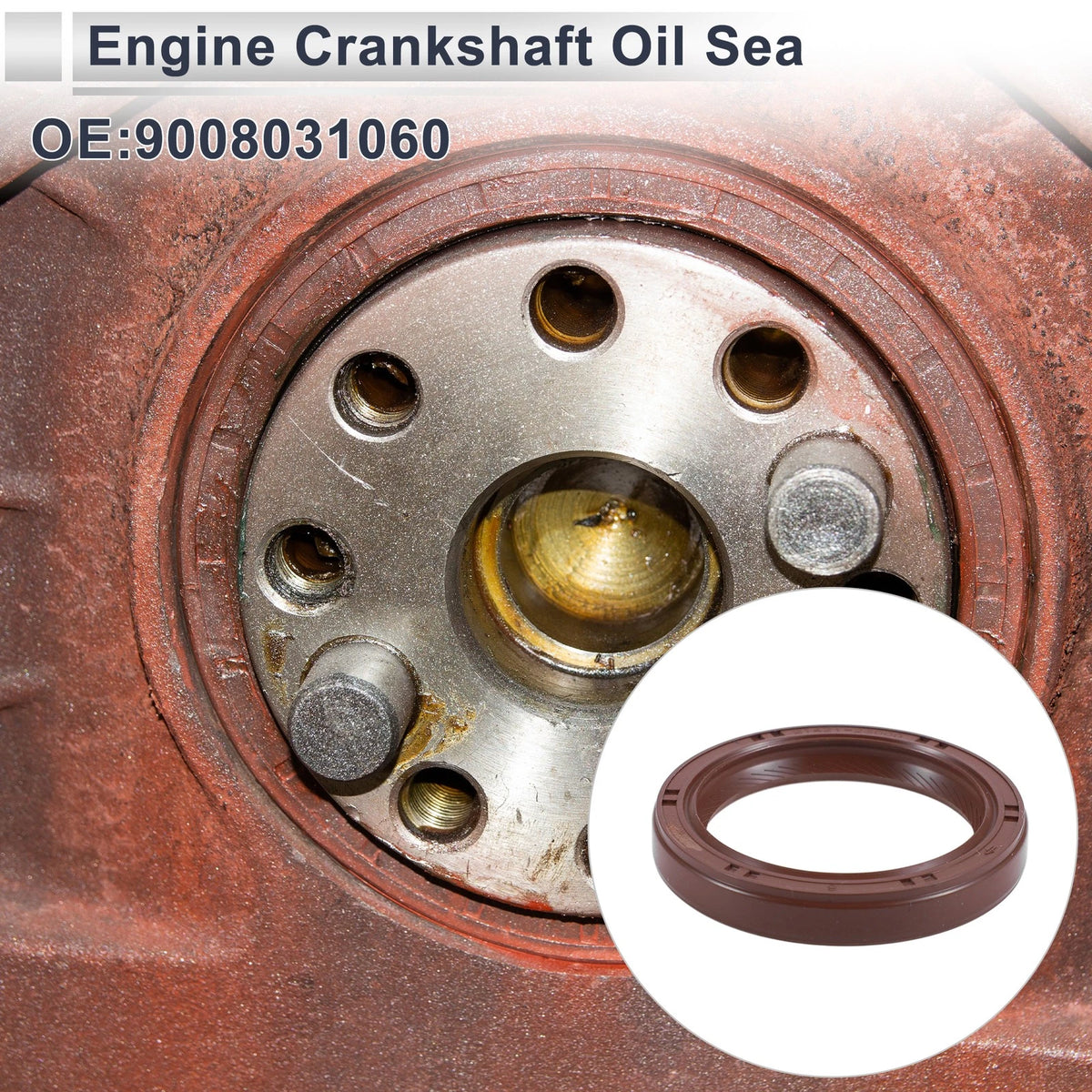 Crankshaft Oil Seal for Toyota Corolla (1983-2013) - 1 x Quality Replacement