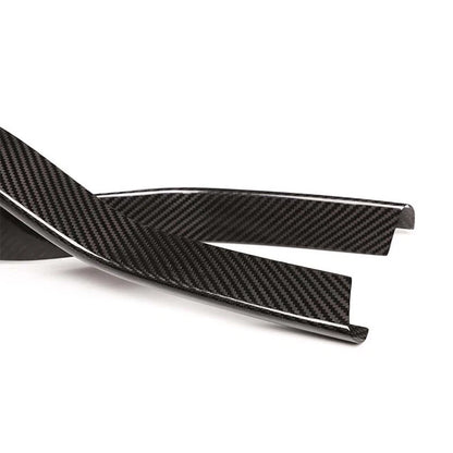 Real Carbon Fiber Rear Lamp Bumper Cover Trim For Ferrari F458 2011-2015