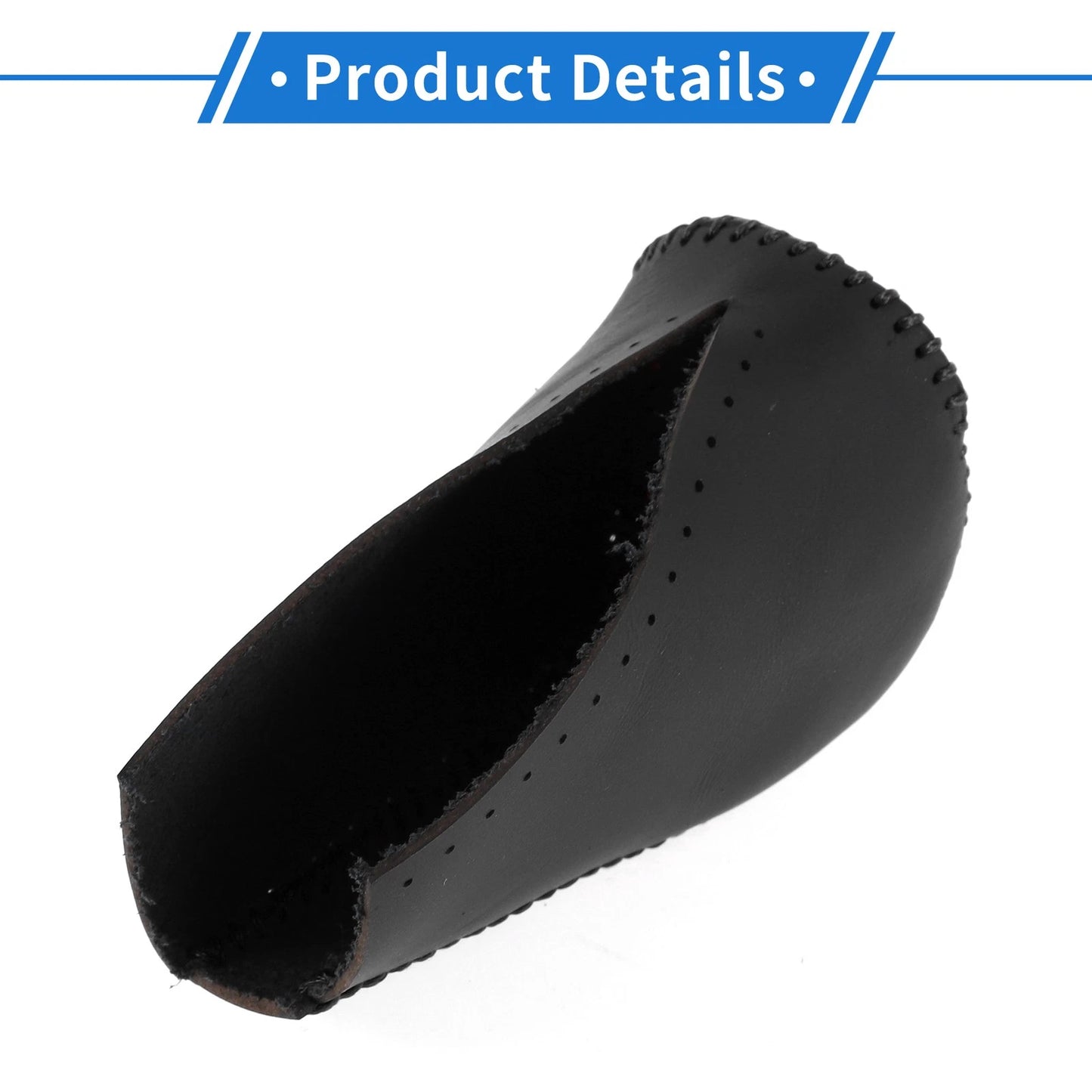 Car Gear Shift Knob Cover for Toyota RAV4 (2013-2016) Black Faux Leather