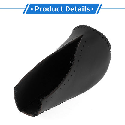 Car Gear Shift Knob Cover for Toyota RAV4 (2013-2016) Black Faux Leather
