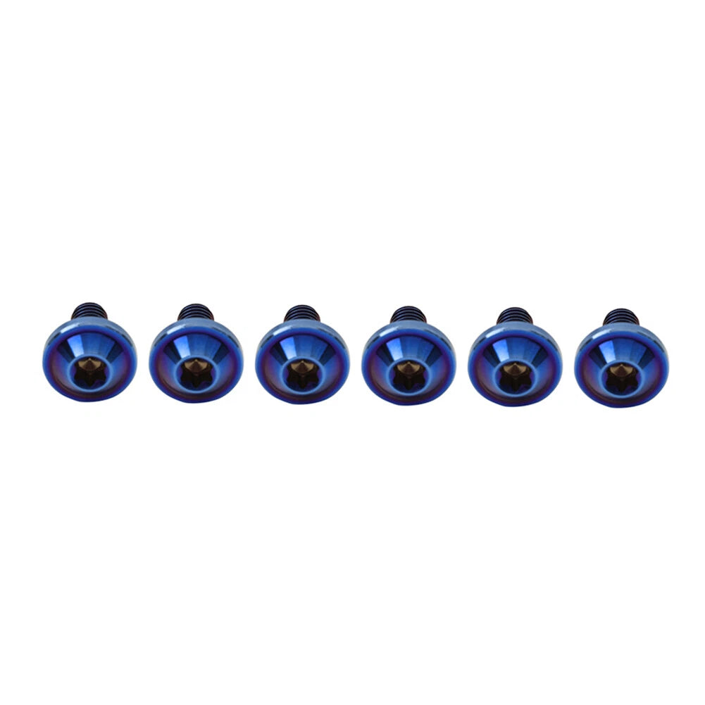 6 x M5x25mm Alloy Torx Head Screws for Bike Motorcycle
