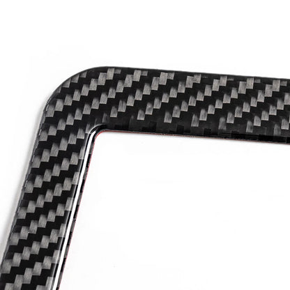 Carbon Black Roof Reading Light Panel Cover Trim Set for Dodge Challenger (2015)
