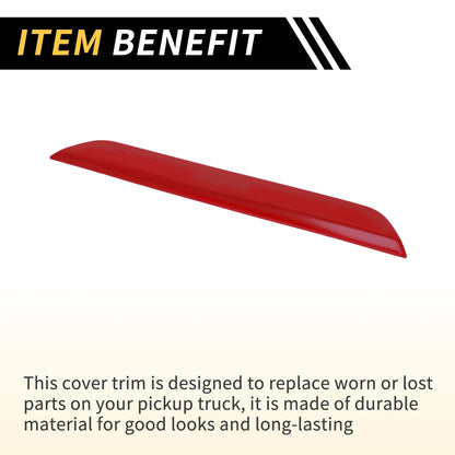Passenger Side Interior Seat Handle Trim for Jeep Wrangler JL JLU (2018-2024) Red