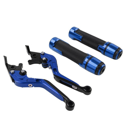 Folding Extendable Brake Clutch Levers & Handlebar Grips for Benelli TRK502/X